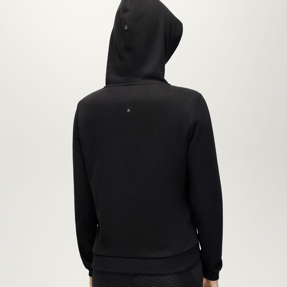 Tommy Hilfiger Estelle Rhinestone Hoodie - Black