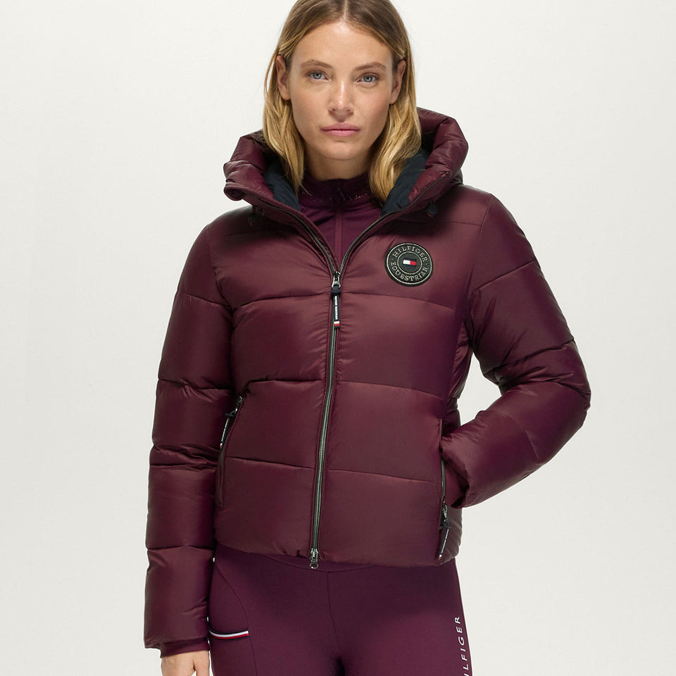 Tommy Hilfiger Glendale Puffer Jacket - Deep Burgundy