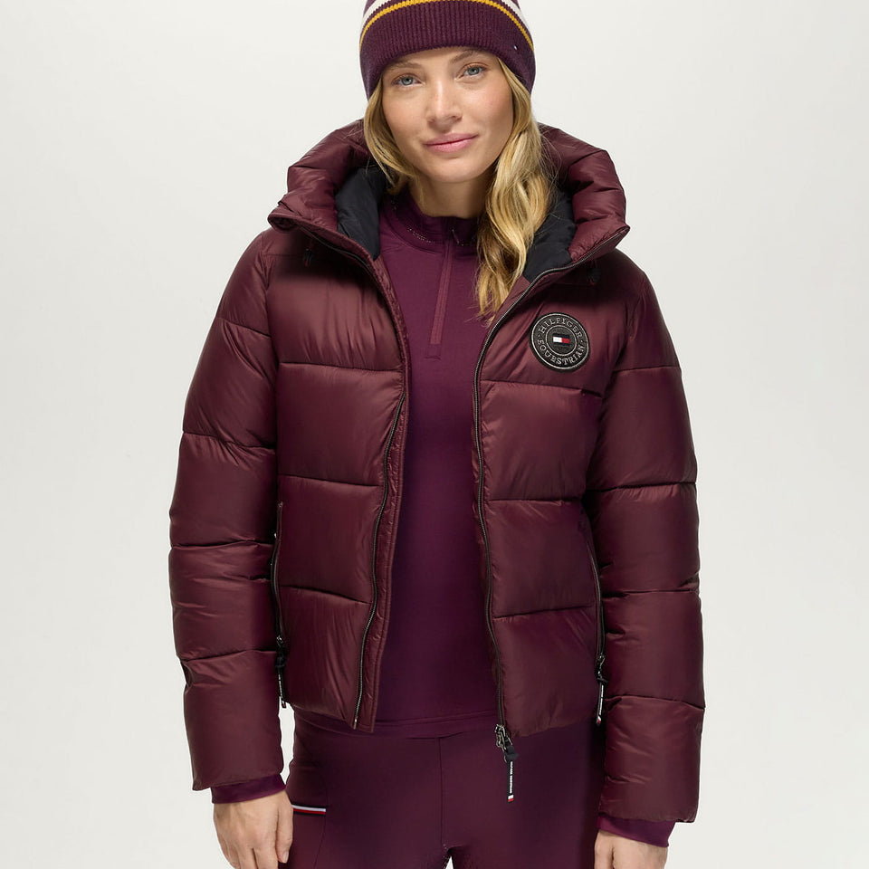 Tommy Hilfiger Glendale Puffer Jacket - Deep Burgundy