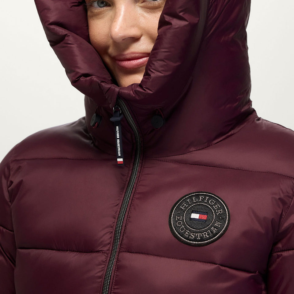 Tommy Hilfiger Glendale Puffer Jacket - Deep Burgundy