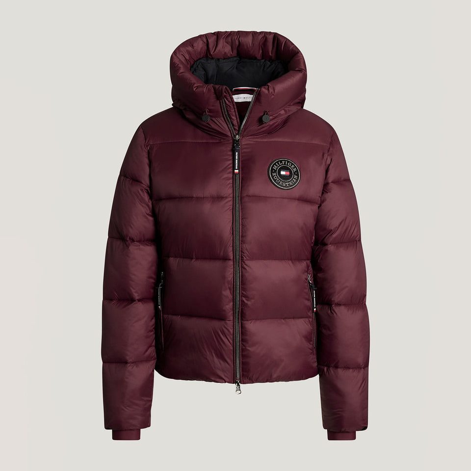 Tommy Hilfiger Glendale Puffer Jacket - Deep Burgundy