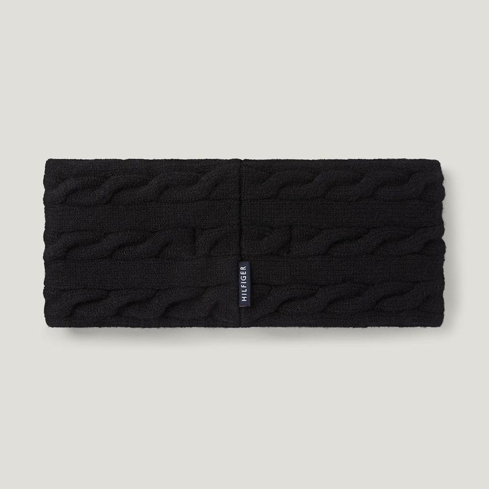 Tommy Hilfiger Maggie Rhinestone Headband - Black