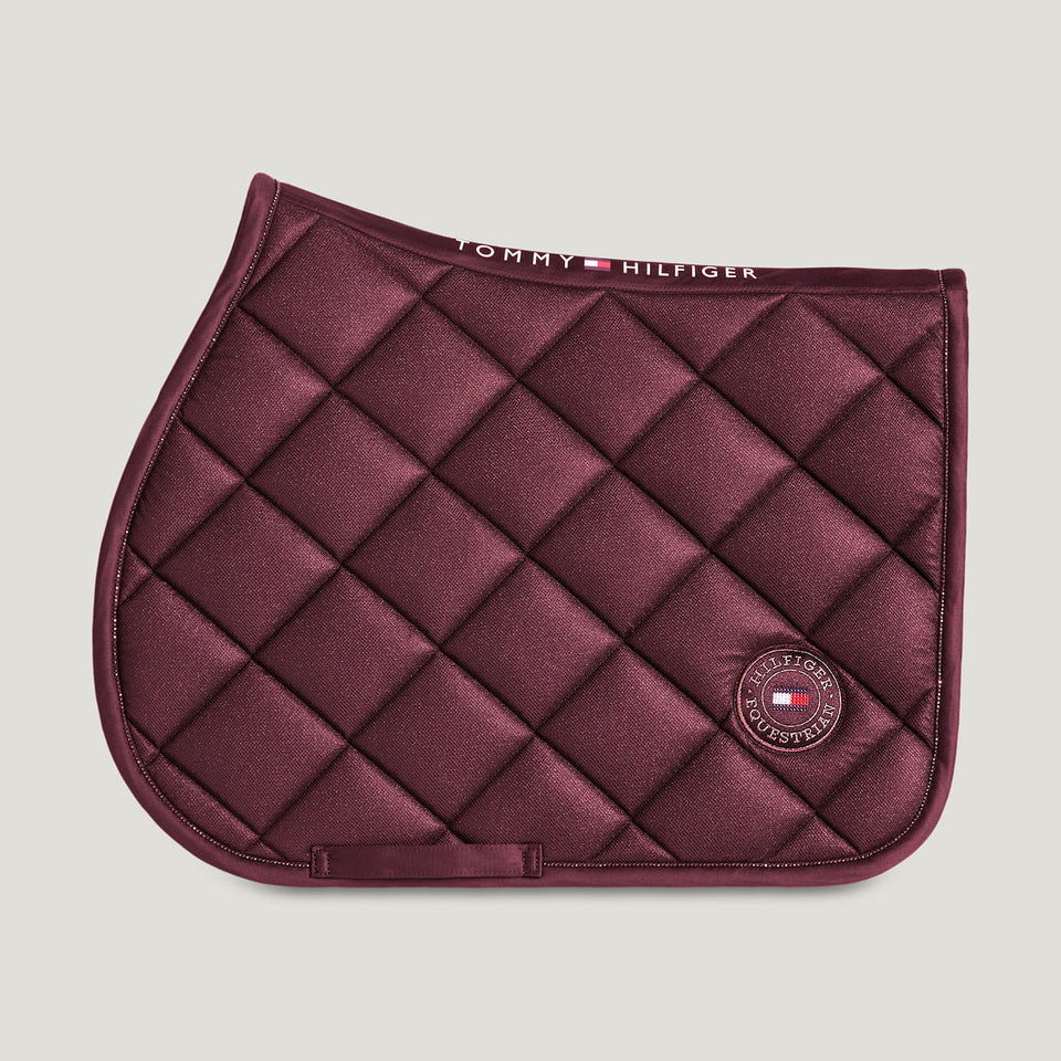 Tommy Hilfiger Parsons Jumping Saddle Cloth - Deep Burgundy