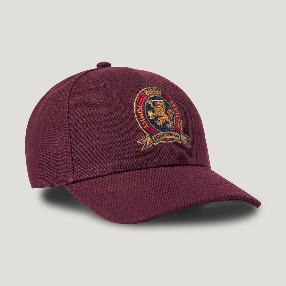 Tommy Hilfiger Royce Crest Cap - Deep Burgundy