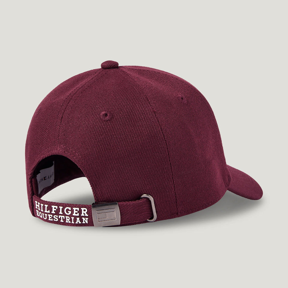 Tommy Hilfiger Royce Crest Cap - Deep Burgundy
