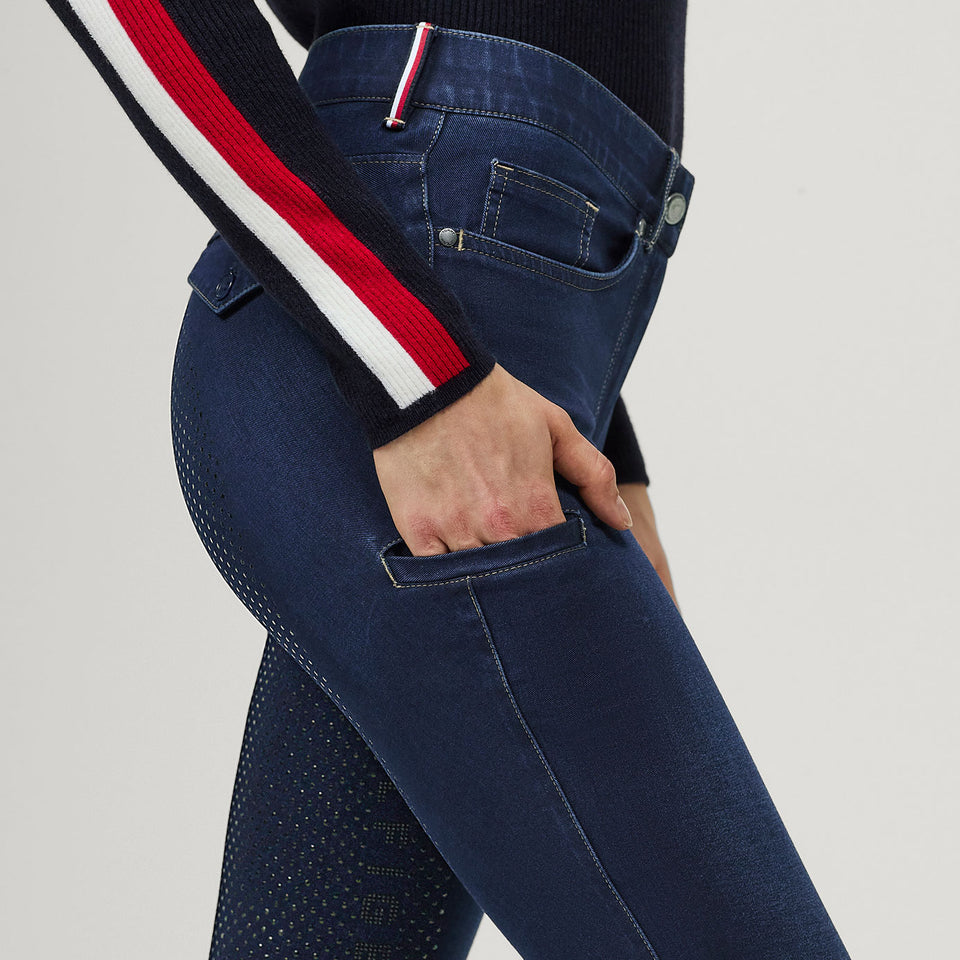 Tommy Hilfiger Hope Denim Breeches - Rinse