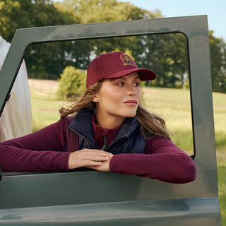 Tommy Hilfiger Royce Crest Cap - Deep Burgundy