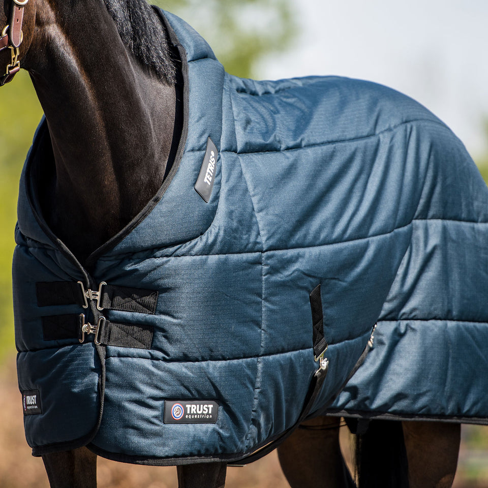 Trust Tetris Stable Rug 200g - Navy