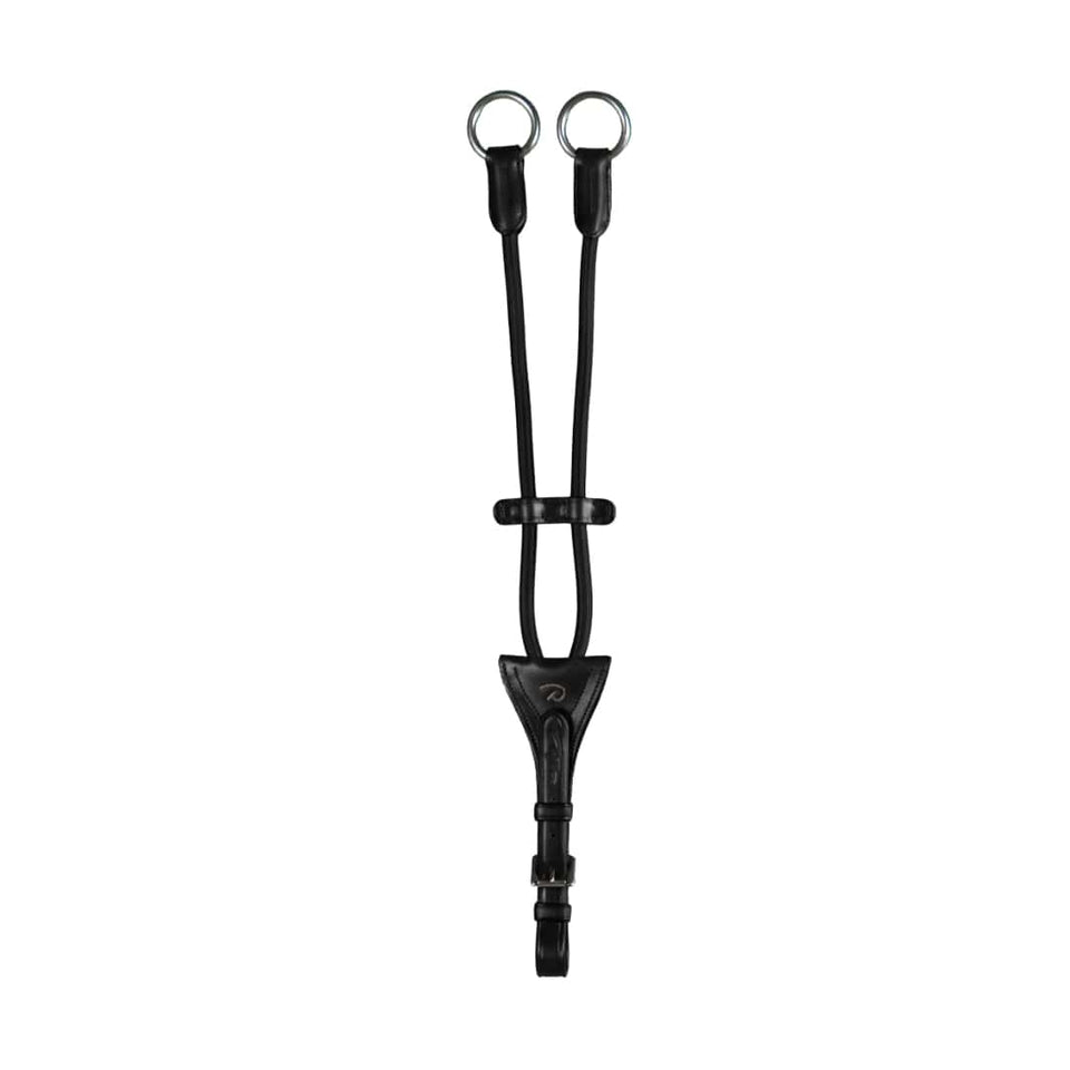 Dy'on New English Elastic Running Martingale Attachment - Black