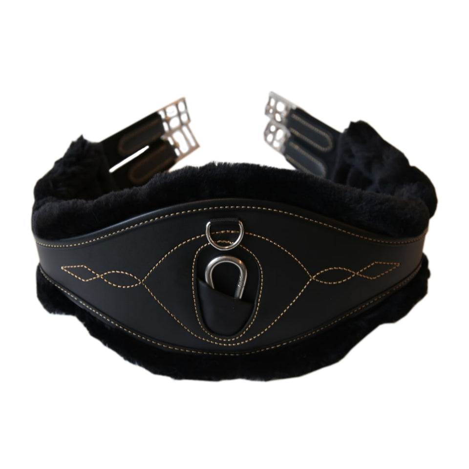 Kentucky Horsewear Replacement Anatomic Sheepskin Girth Cover - Black