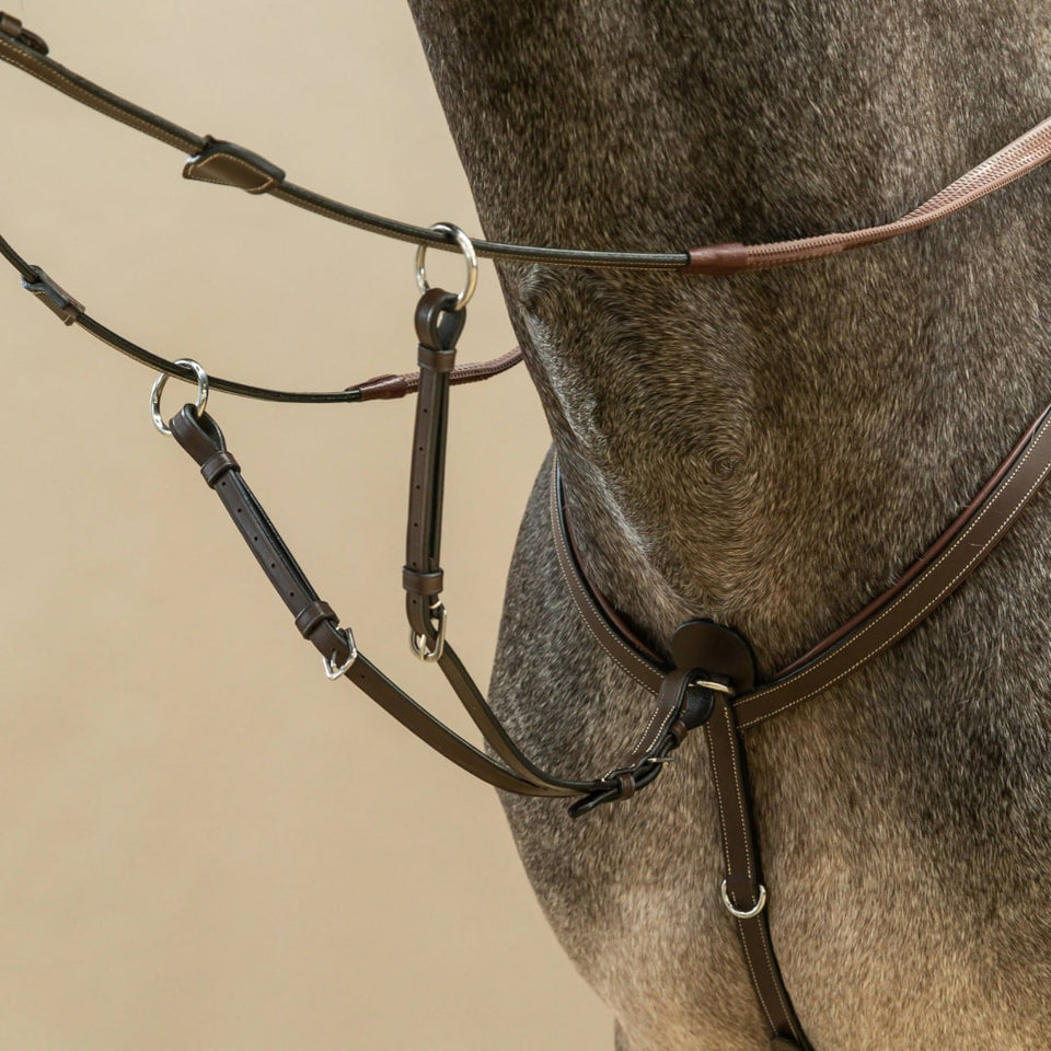 Dy'on Working Collection Running Martingale Attachment - Brown