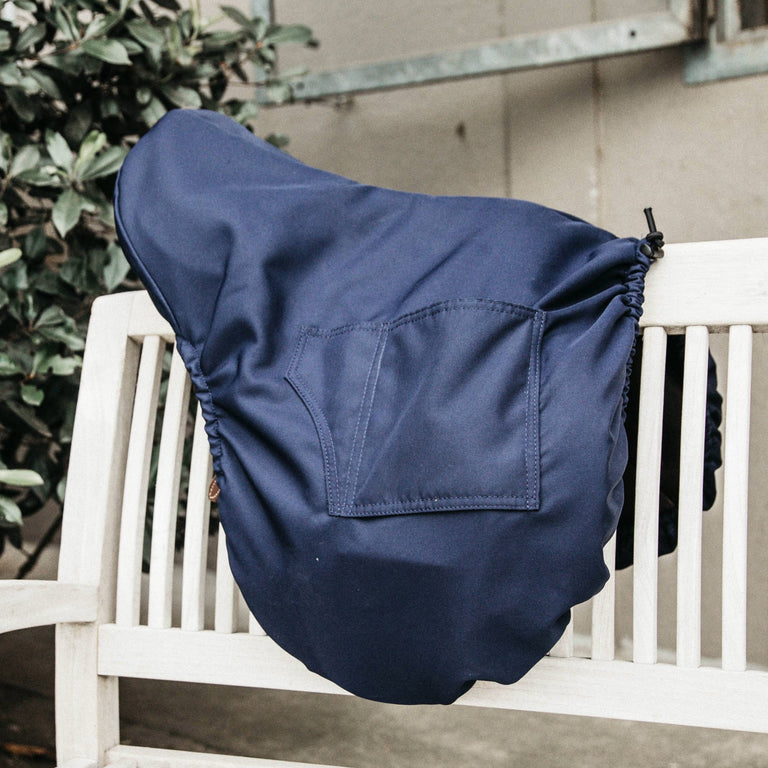 Kentucky Horsewear Jumping Saddle Cover - Navy