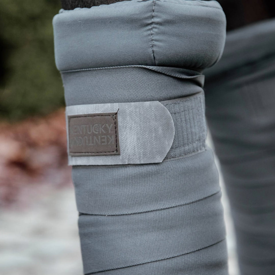 Kentucky Horsewear Stable Bandage Pads - Grey