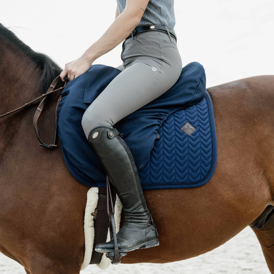 Kentucky Horsewear Waterproof Jumping Saddle Cover - Navy