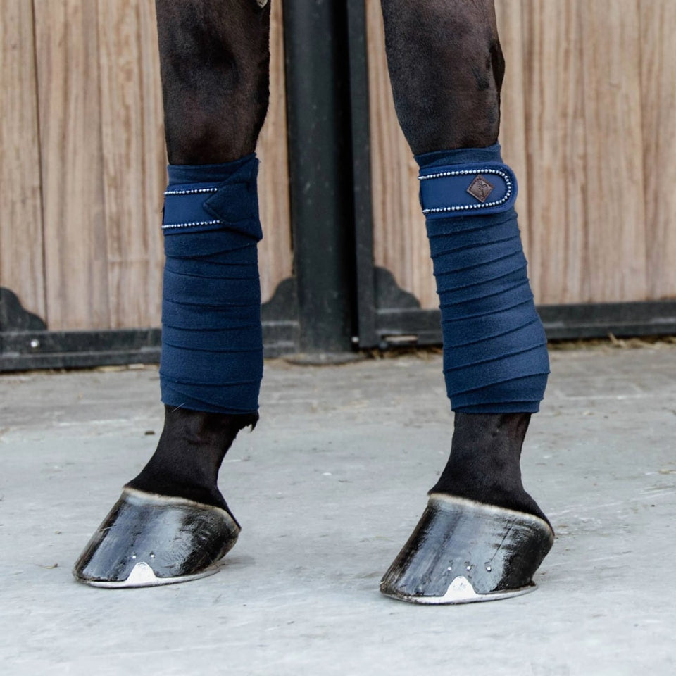 Kentucky Horsewear Pearls Polar Fleece Bandages