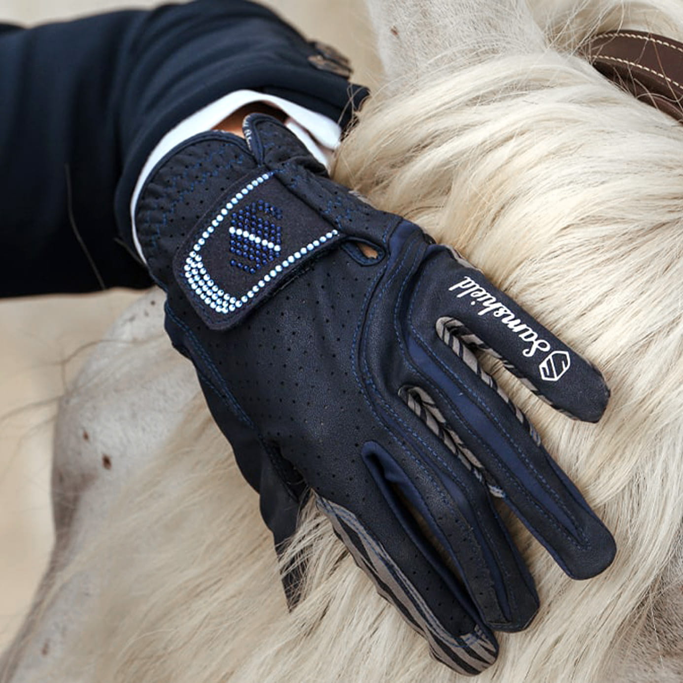 Samshield V-Skin Swarovski Crystal Riding Gloves