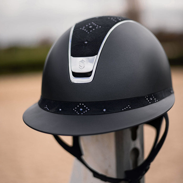 Samshield V2 Miss Shield Black Shadowmatt with Celestial Crystal Top and Band