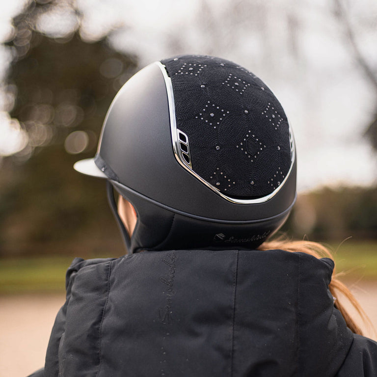 Samshield V2 Miss Shield Black Shadowmatt with Celestial Crystal Top and Band