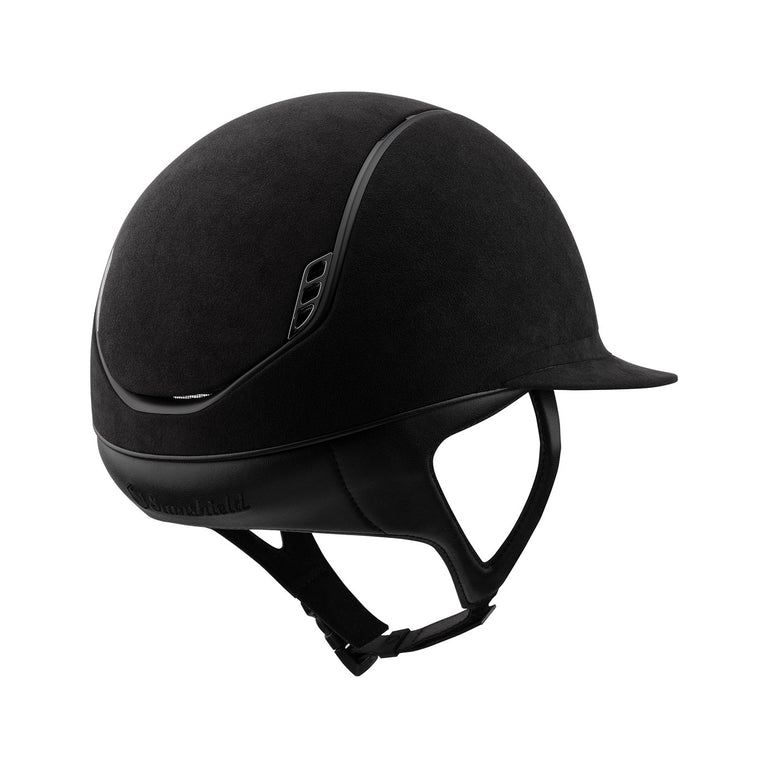 Samshield V2 Miss Shield Black Premium Riding Hat