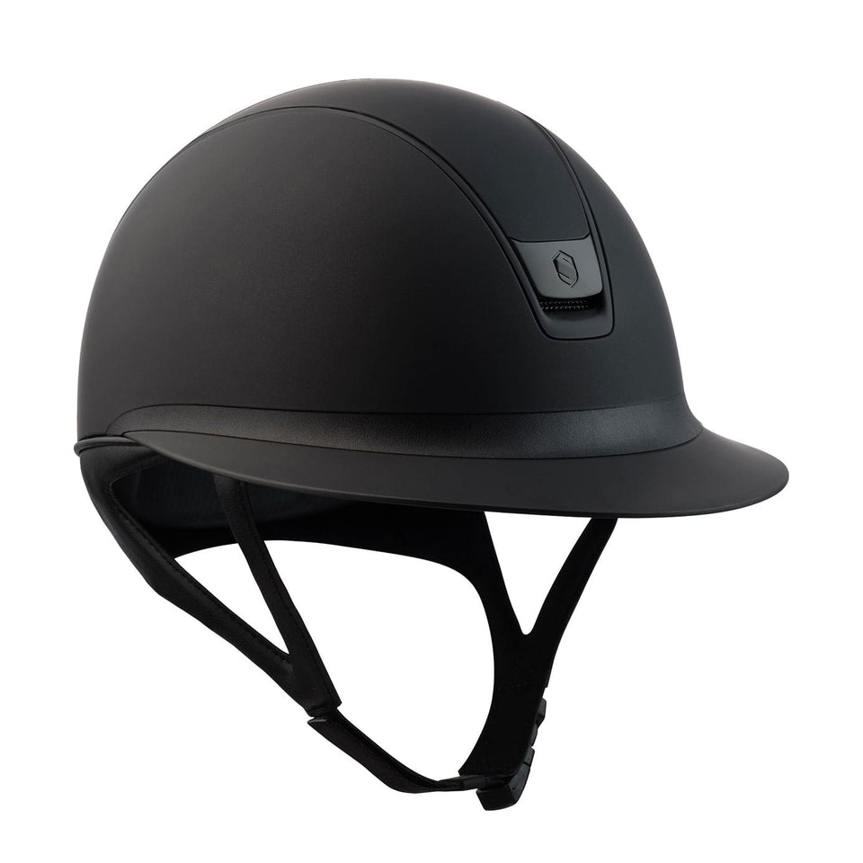 Samshield V2 Miss Shield Dark Line Standard Shadowmatt Riding Hat - Black