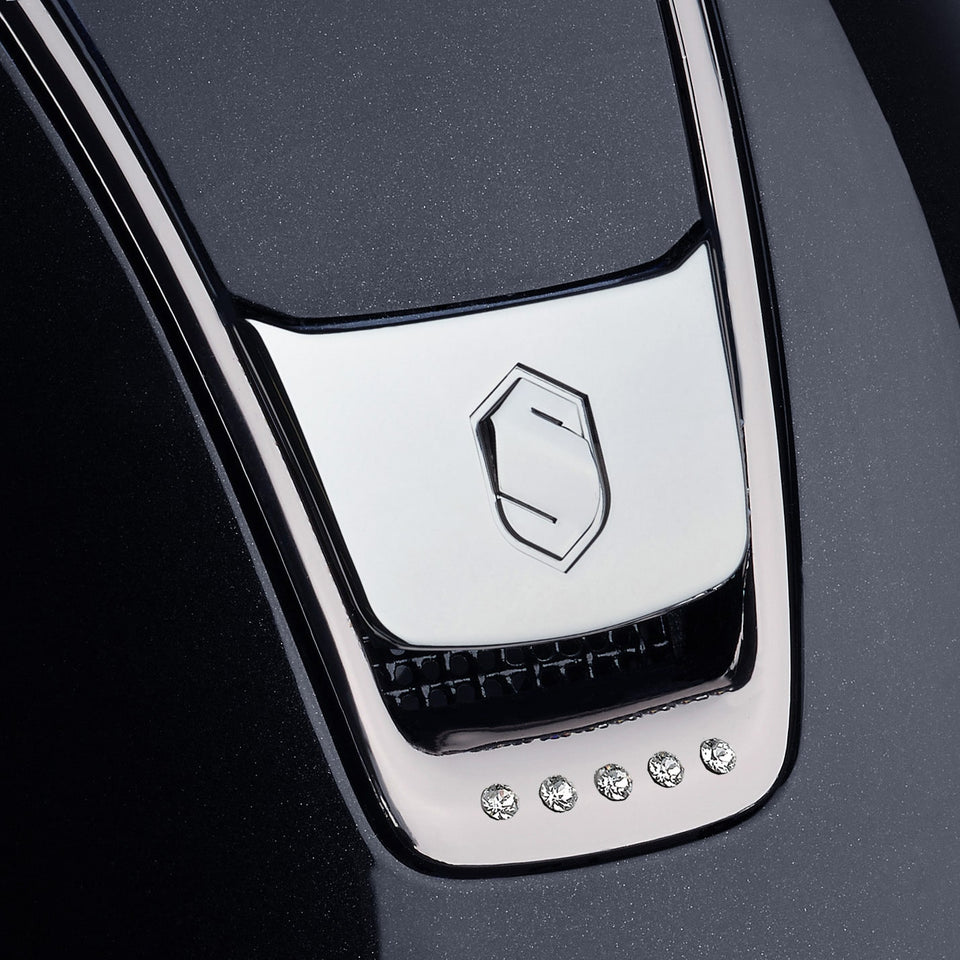 Samshield V2 Miss Shield Blue Shadowglossy with 5 Crystals