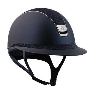 Samshield V2 Miss Shield Navy Shadowmatt with Summer Nights Crystal Fabric Top and Band