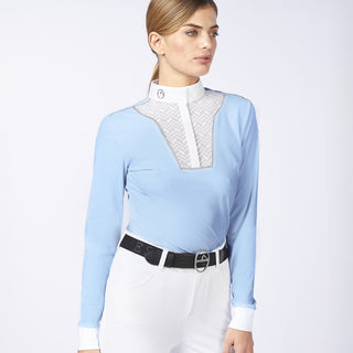 Vestrum Trichiana Long Sleeve Show Shirt - Sky Blue