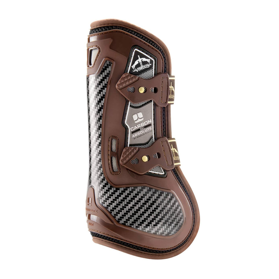 Veredus Carbon Gel Absolute Tendon Boots - Brown