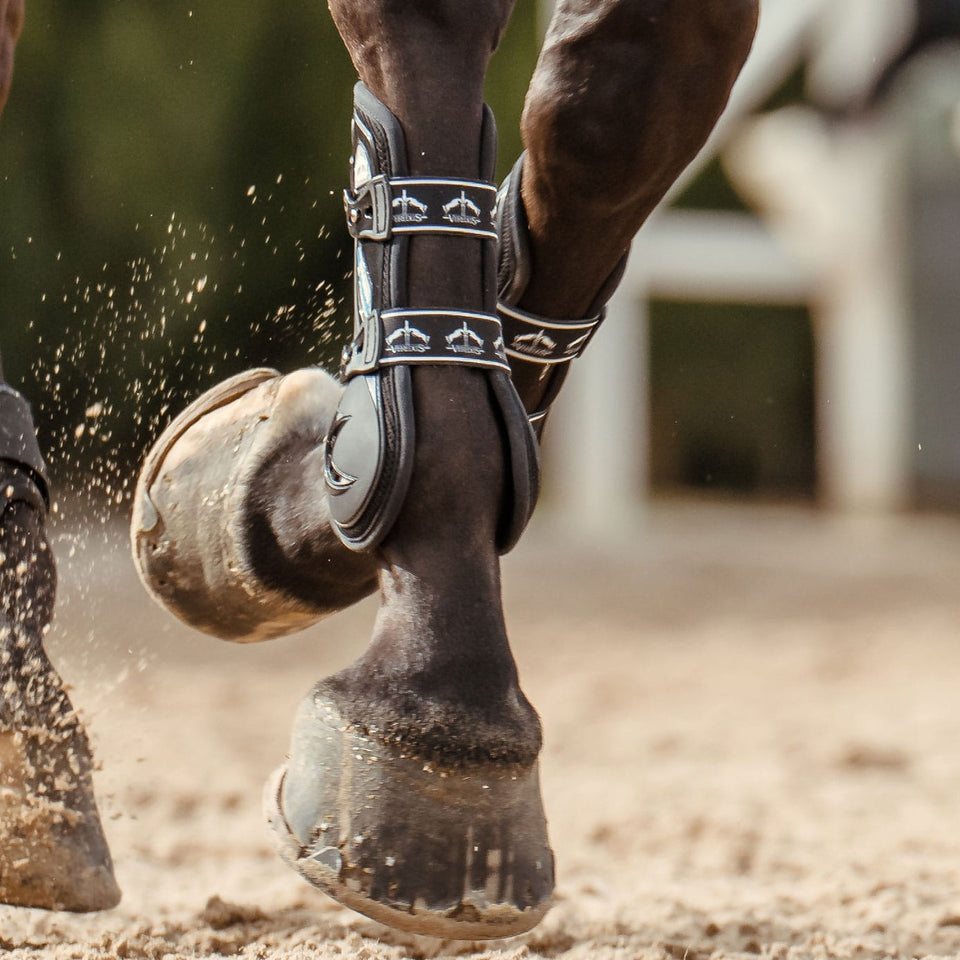 Veredus Carbon Gel Vento Tendon Boots - Black