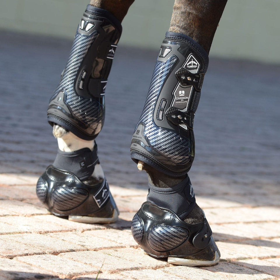 Veredus Carbon Shield Over Reach Boots - Black