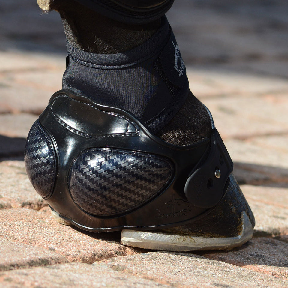 Veredus Carbon Shield Over Reach Boots - Black