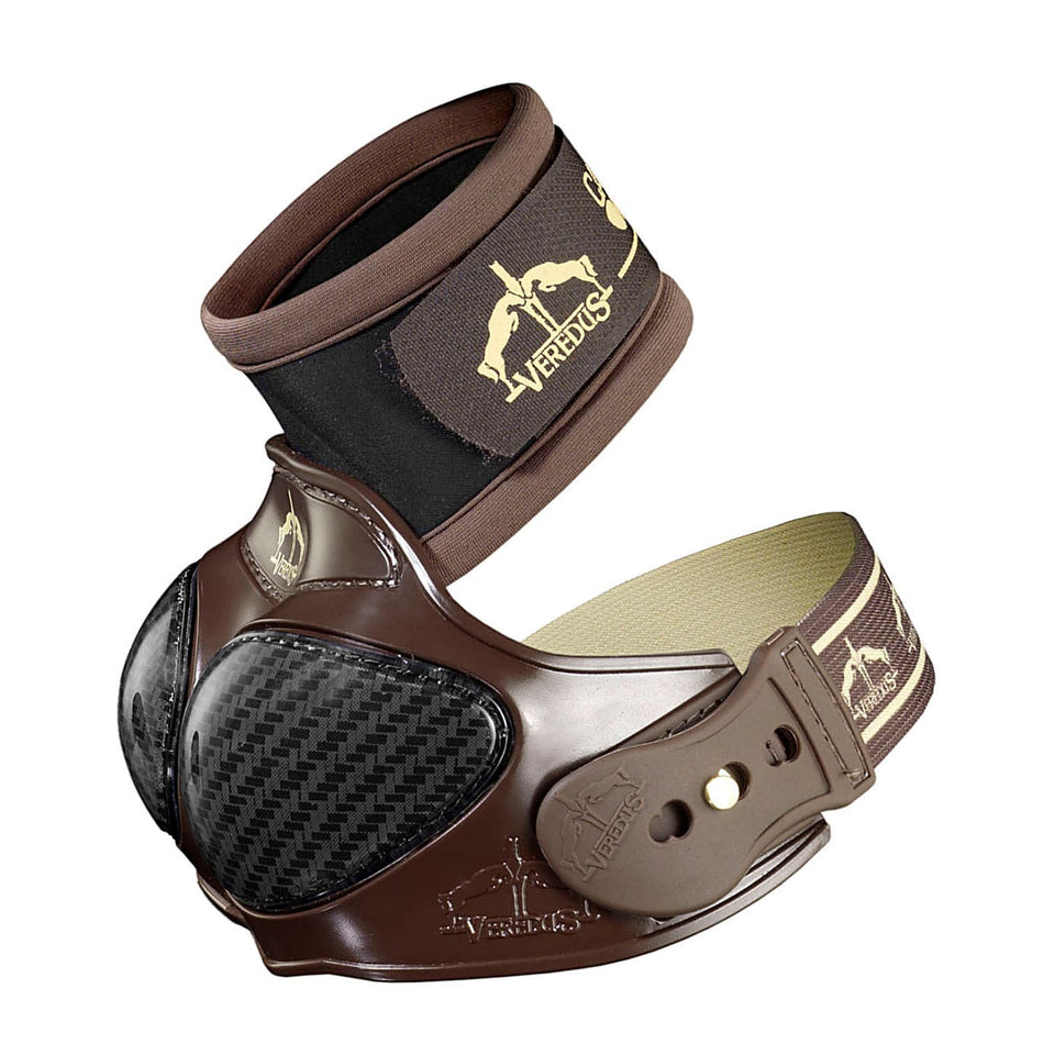 Veredus Carbon Shield Over Reach Boots - Brown