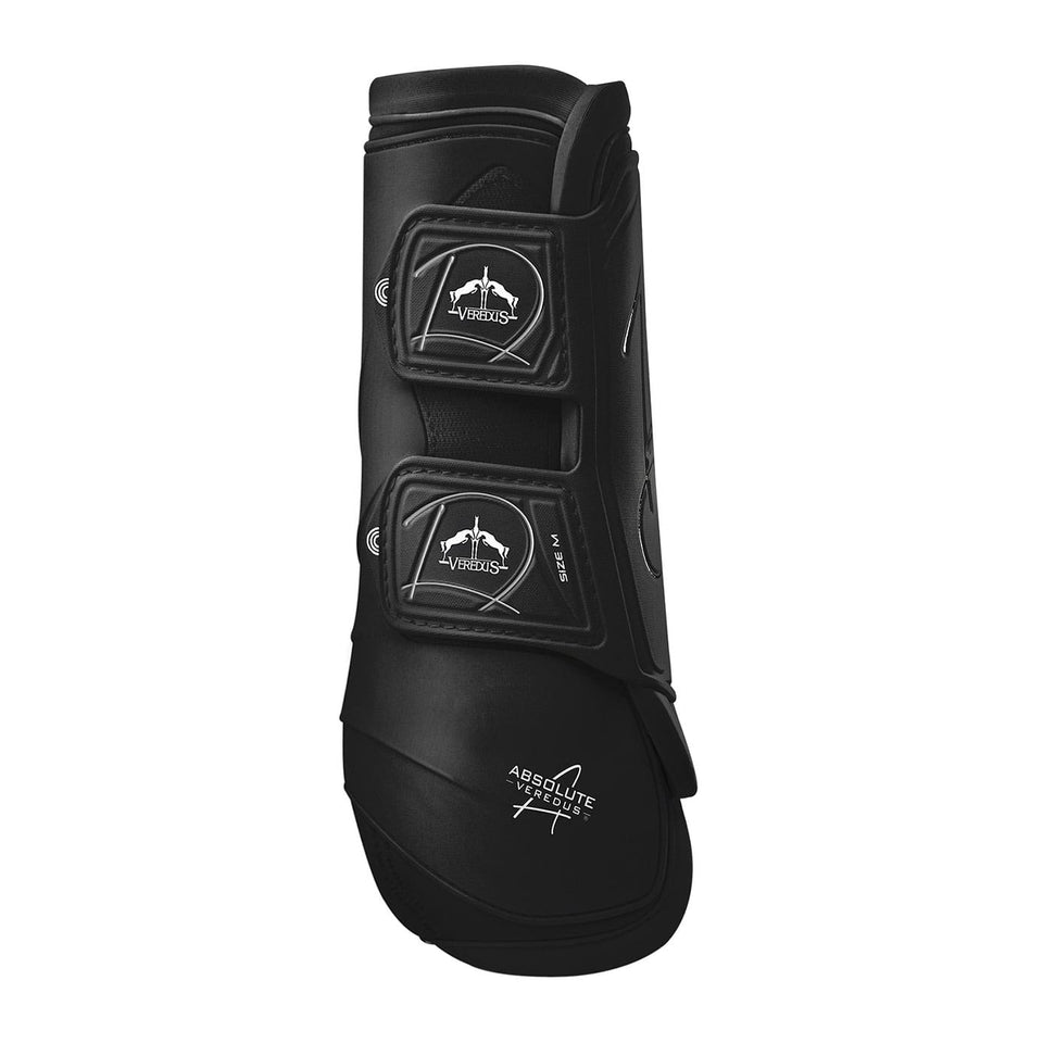 Veredus Absolute Dressage Boots Velcro Easy Strap Hind - Black