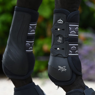 Veredus Absolute Dressage Boots Elastic Front - Black