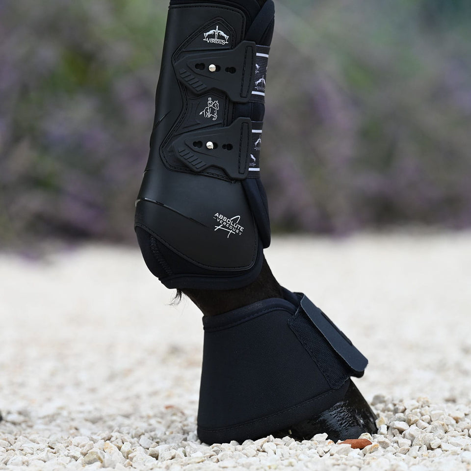 Veredus Absolute Dressage Boots Elastic Front - Black