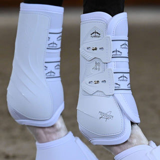 Veredus Absolute Dressage Boots Elastic Front - White