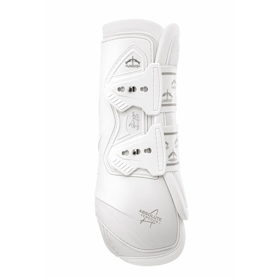 Veredus Absolute Dressage Boots Elastic Hind - White