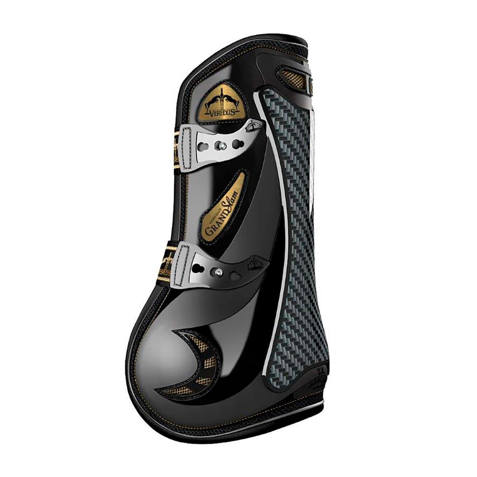 Veredus Grand Slam Carbon Gel Vento Tendon Boots - Black