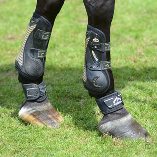 Veredus Kevlar Gel Vento Tendon Boots - Black