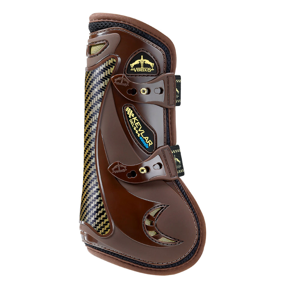 Veredus Kevlar Gel Vento Tendon Boots - Brown