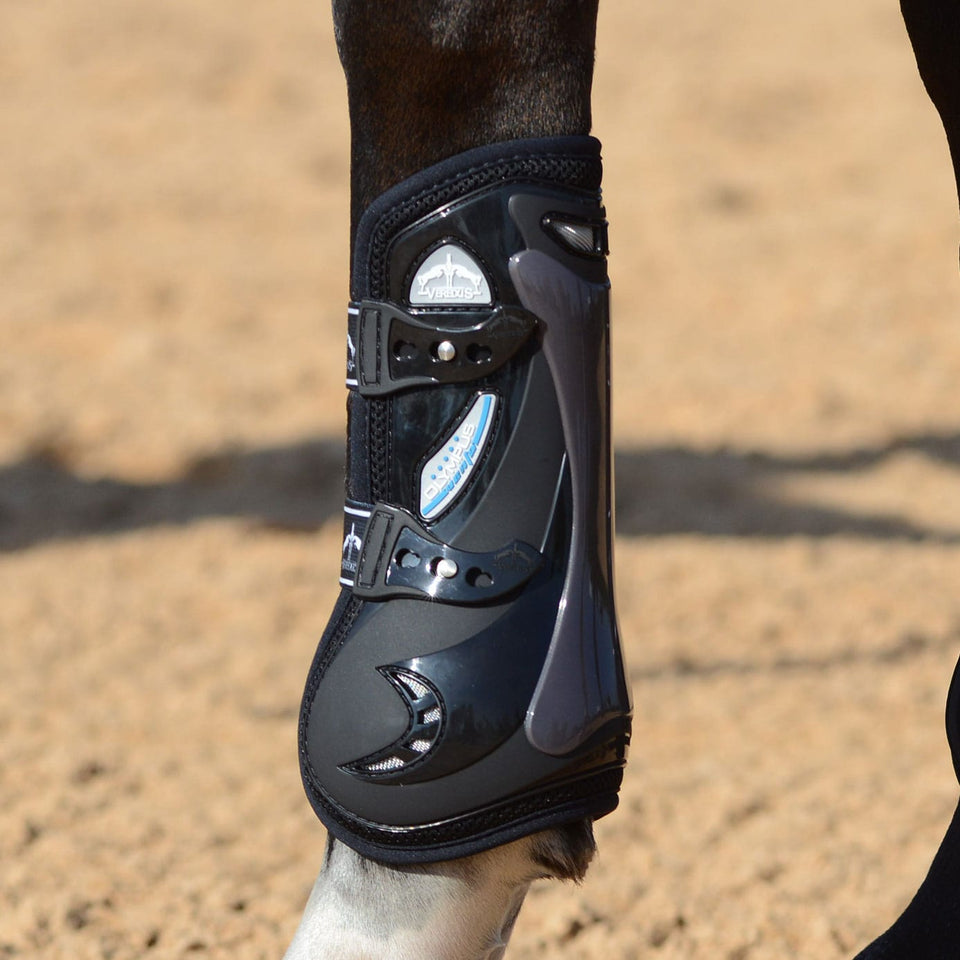 Veredus Olympus Vento Tendon Boots - Black