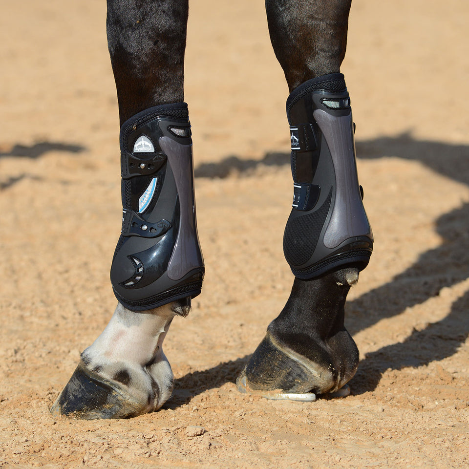 Veredus Olympus Vento Tendon Boots - Black