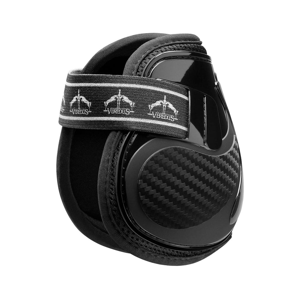 Veredus Pro Jump Short Vento Fetlock Boots Elastic - Black