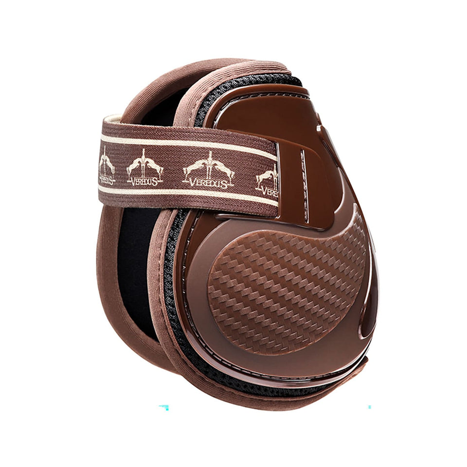 Veredus Pro Jump Short Vento Fetlock Boots Elastic - Brown