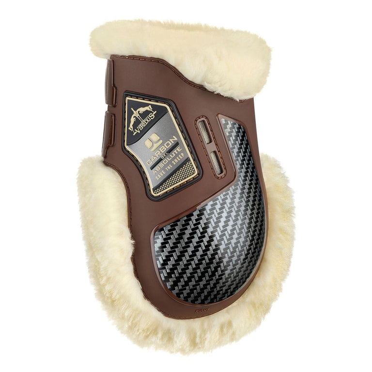 Veredus Carbon Gel Absolute STS Fetlock Boots - Brown