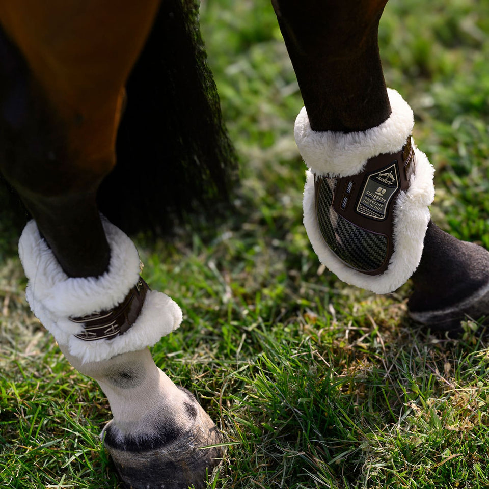 Veredus Carbon Gel Absolute STS Fetlock Boots - Brown
