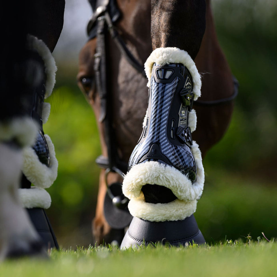 Veredus Carbon Gel Absolute STS Tendon Boots - Black