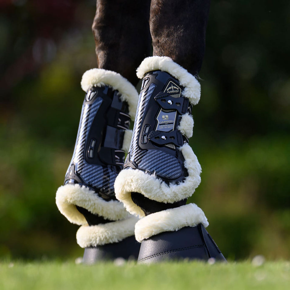 Veredus Carbon Gel Absolute STS Tendon Boots - Black