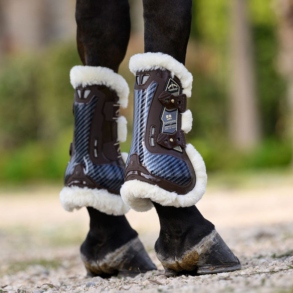 Veredus Carbon Gel Absolute STS Tendon Boots - Brown