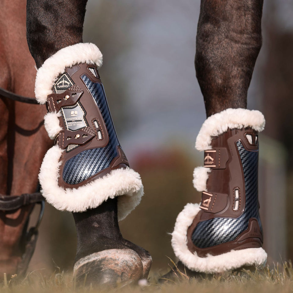 Veredus Carbon Gel Absolute STS Tendon Boots - Brown